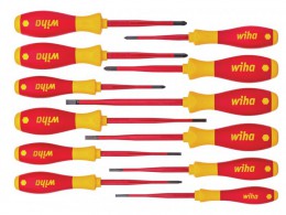 Wiha SoftFinish electric slimFix Screwdriver Set, 12 Piece £69.96